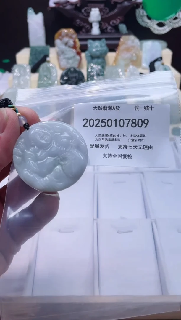 【闪购商品】翡翠颈饰未镶嵌闪购商品8号店200250010026