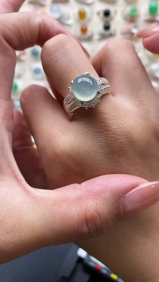 未镶嵌戒指翡翠缅甸天然A货翡翠11   10-1