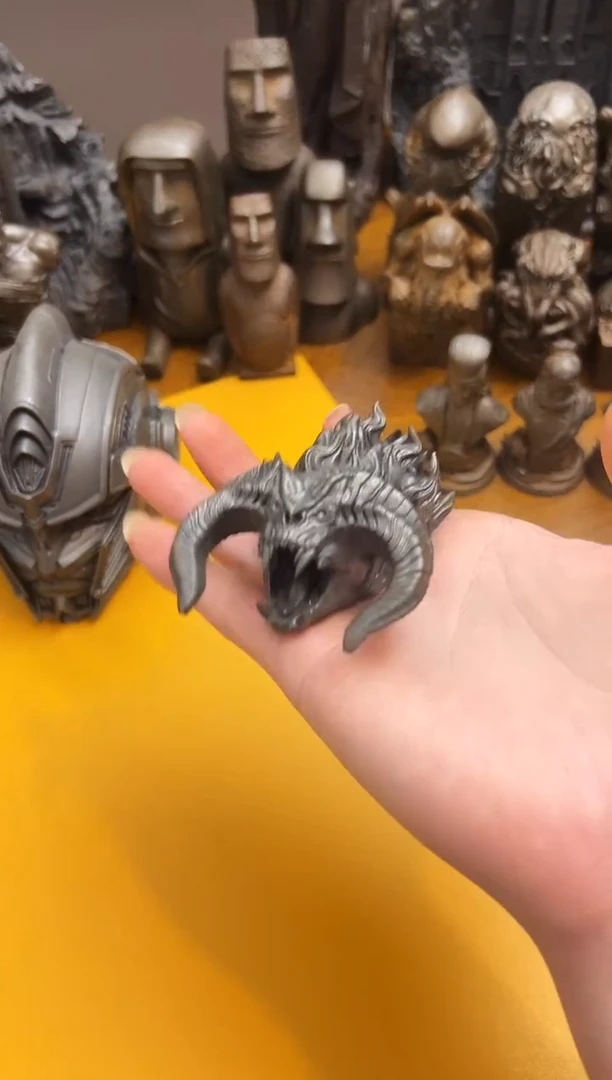 金属A实心铁艺--炎魔王