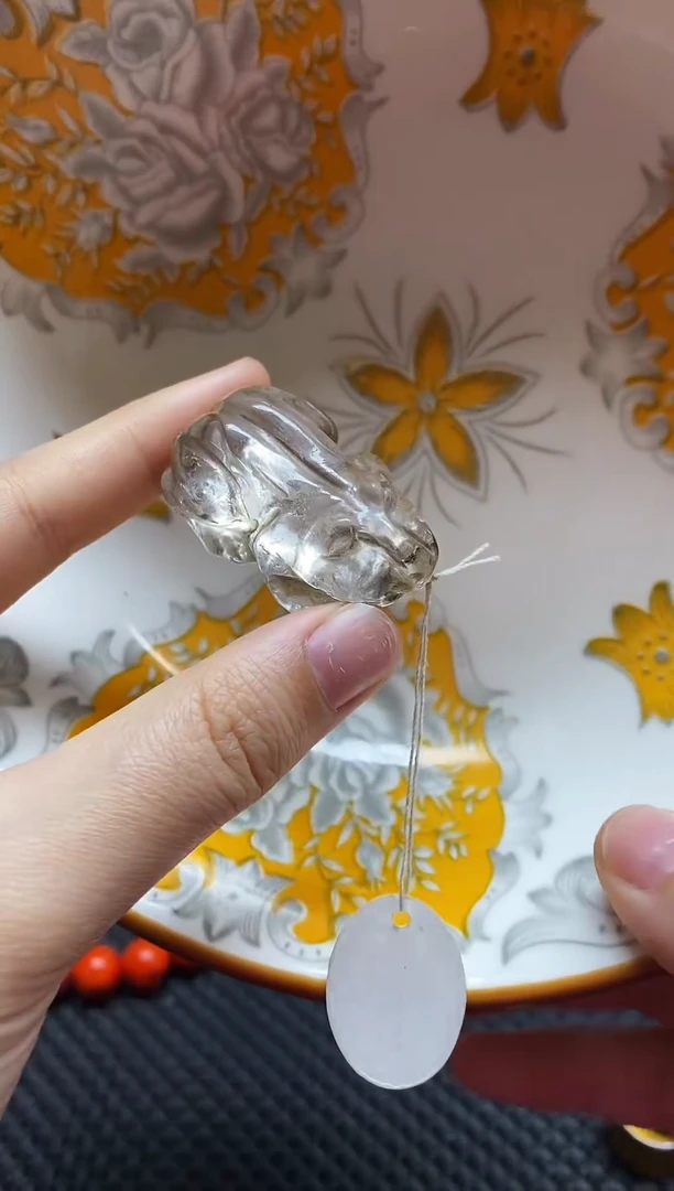 瓷片瓷片 瓷器 摆件1个