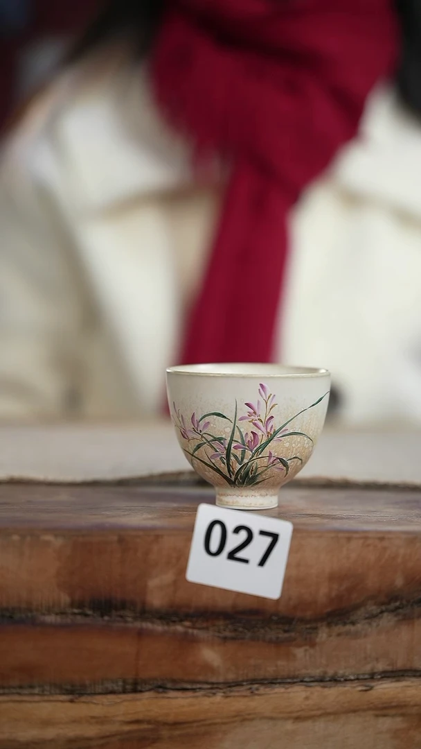 【闪购商品】杯等烟雨陶瓷手作杯027