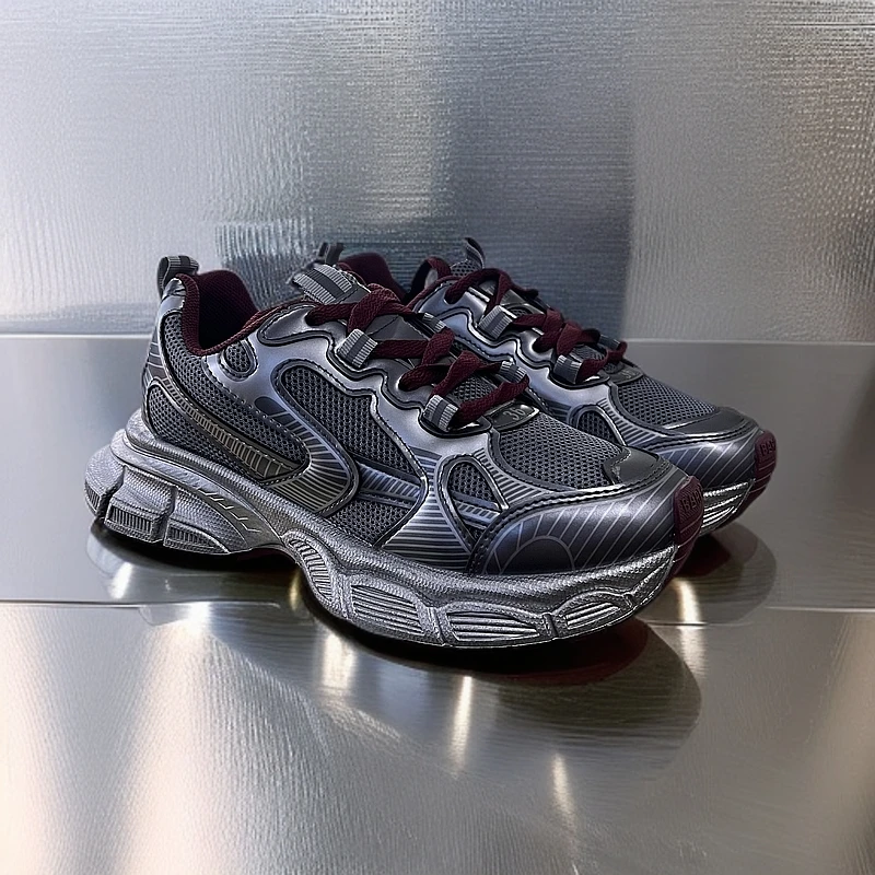 女生秋冬新款休闲时尚百搭厚底运动老爹鞋DS12