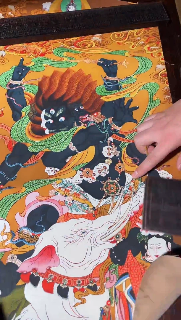 卷轴画东东唐卡tk160