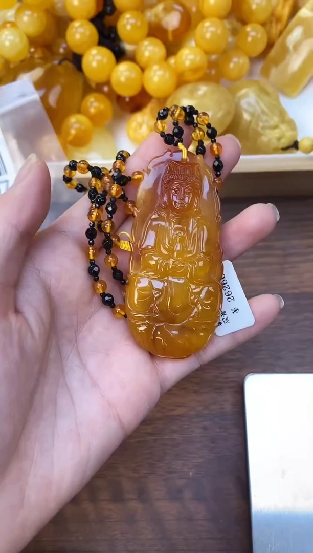 裸石琥珀未镶嵌天然琥珀蜜蜡