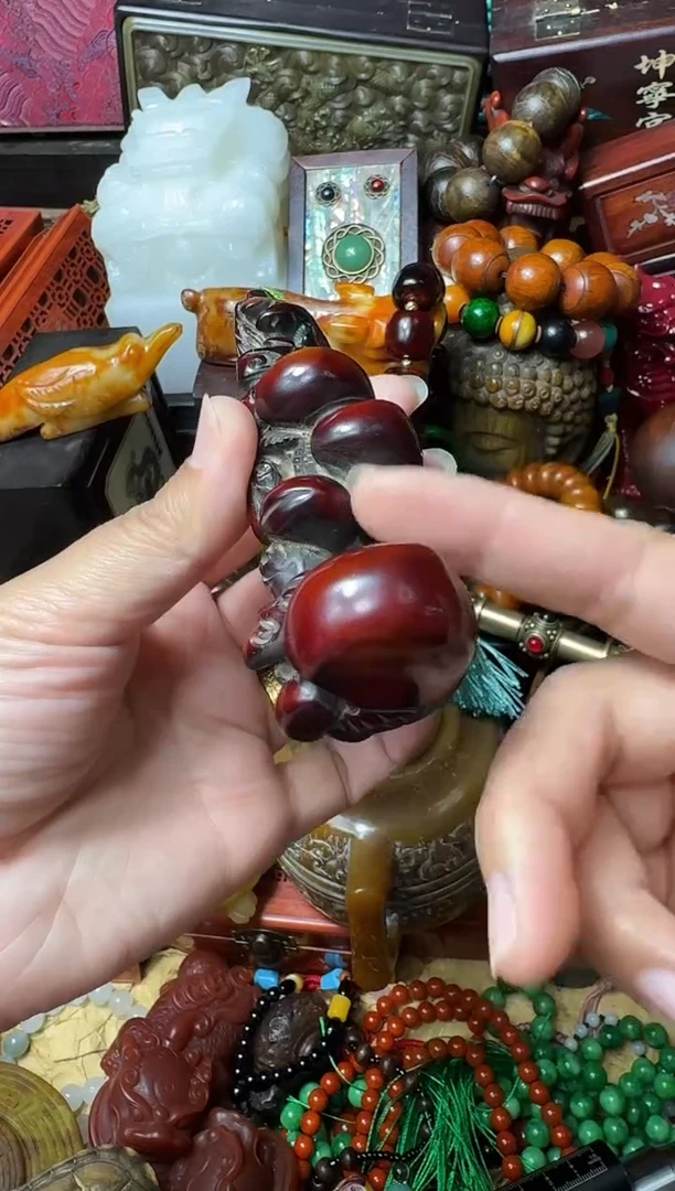 牛骨摆件主播推荐：一物一拍，讲解为准！