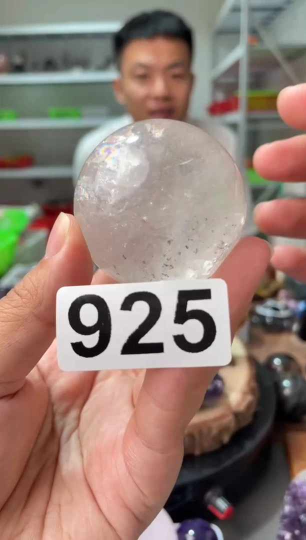 未镶嵌水晶大型摆件（非配饰）白水晶球925