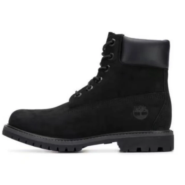 #38 莆田纯原高帮休闲大黄靴马丁靴男士户外大黄靴踢不烂皮鞋子