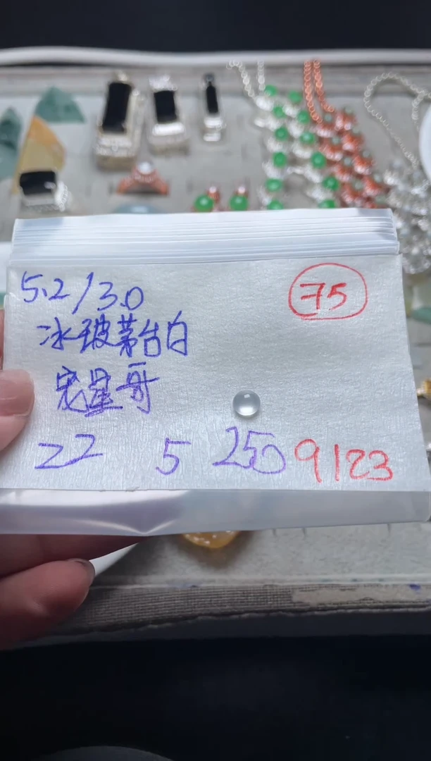 未镶嵌定制翡翠宠****)缅甸天然A货翡翠75