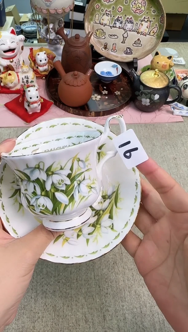 瓷片辰辰的瓷器好看到爆
