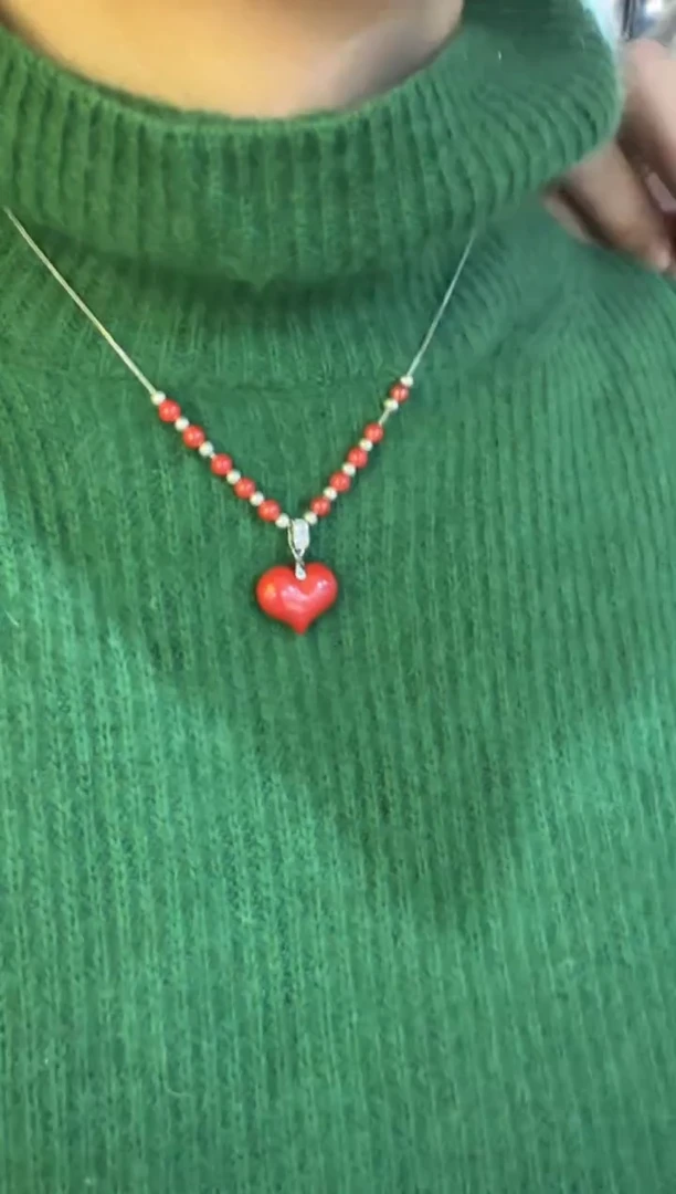 【闪购商品】玛瑙/玉髓颈饰未镶嵌朱砂