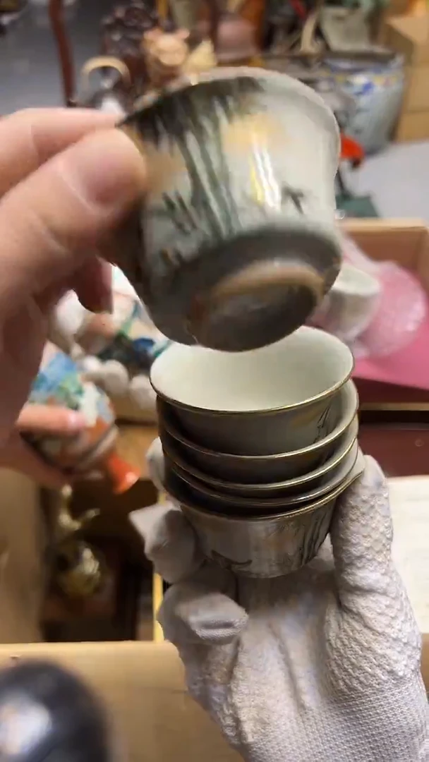 瓷片杨****）中古饰品 默认微瑕1773
