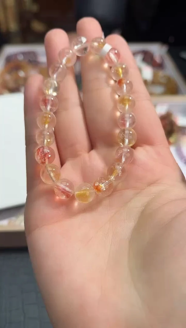 【闪购商品】水晶手链未镶嵌92多样性发其一9+