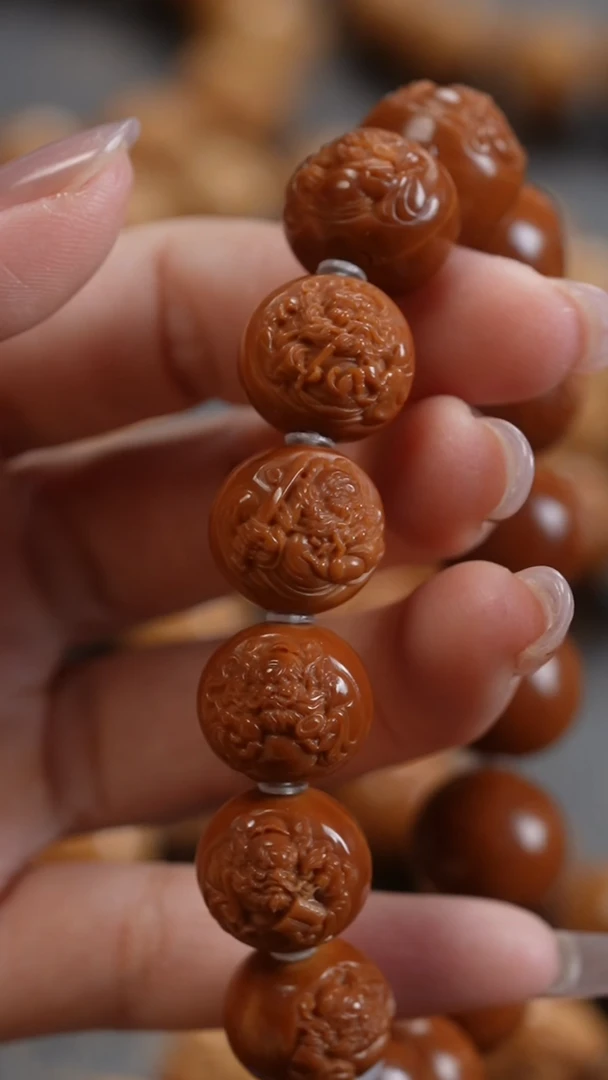 【闪购商品】猴头核桃手串钟馗