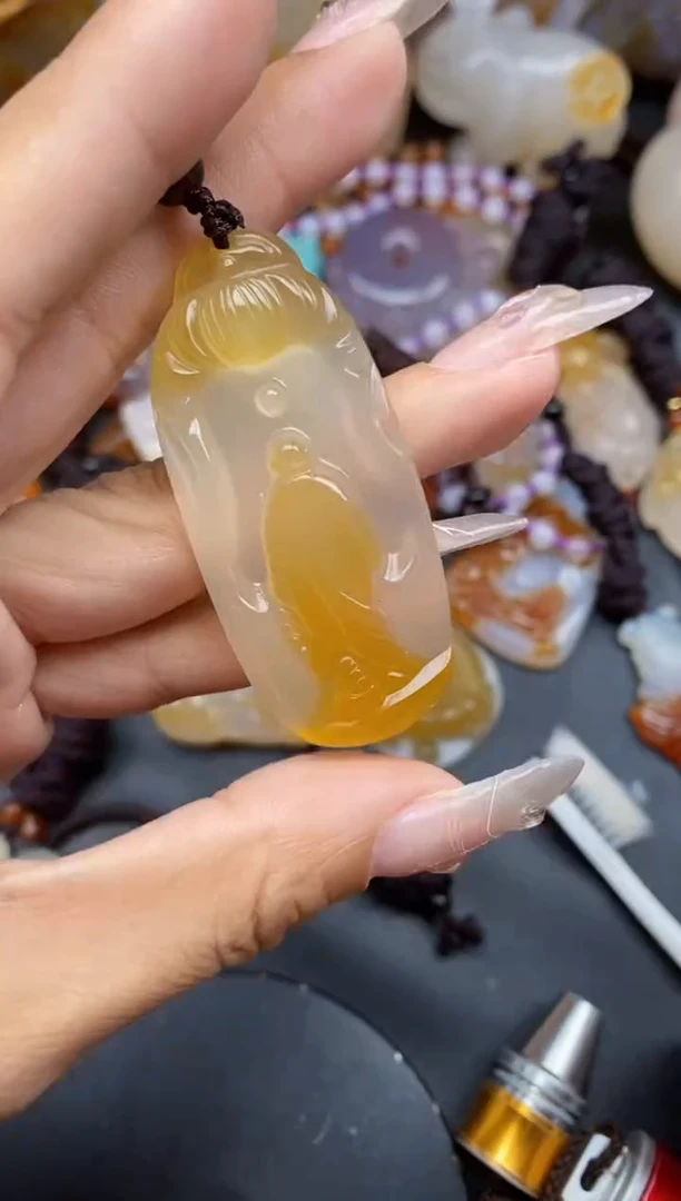 【闪购商品】玛瑙/玉髓颈饰未镶嵌ll