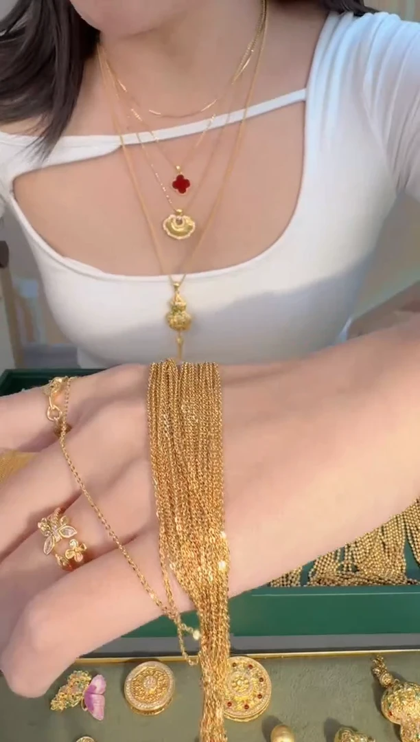 福利45cm固定闪o链1.08g（多样性发货）