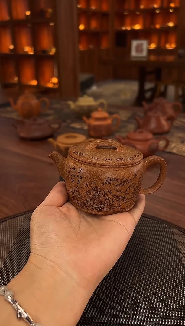 茶壶紫砂执*者子非鱼汗瓦