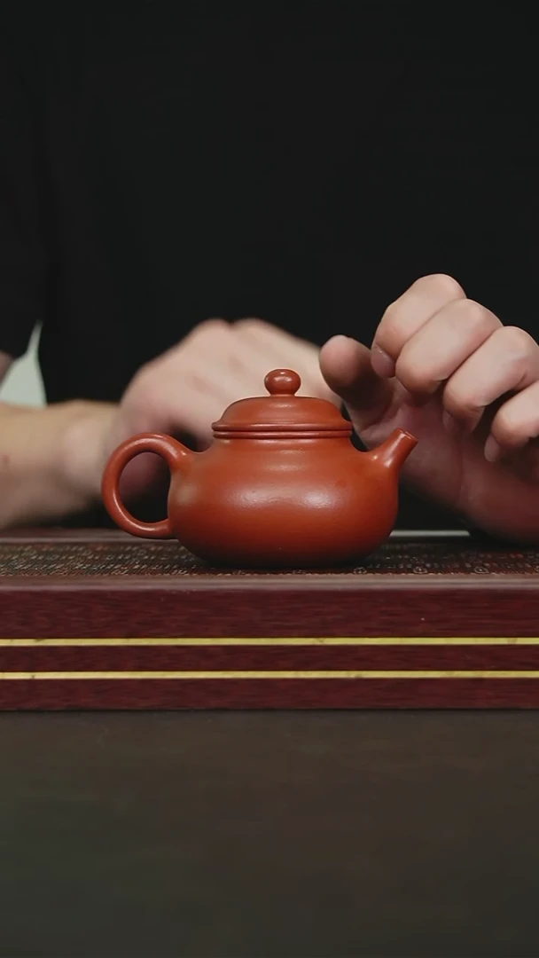 茶壶紫砂小红泥容天