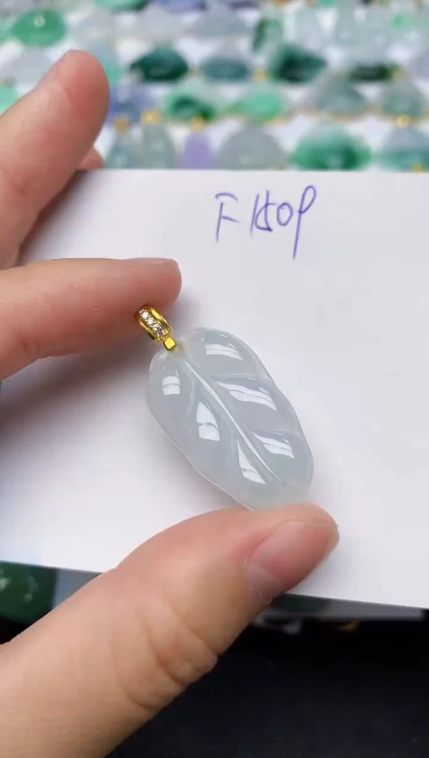 颈饰未镶嵌翡翠天然缅甸A货翡翠百元以上9元证书费自理