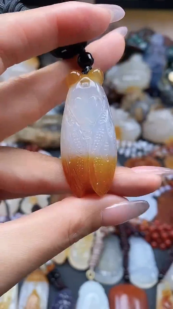 【闪购商品】玛瑙/玉髓颈饰未镶嵌dd