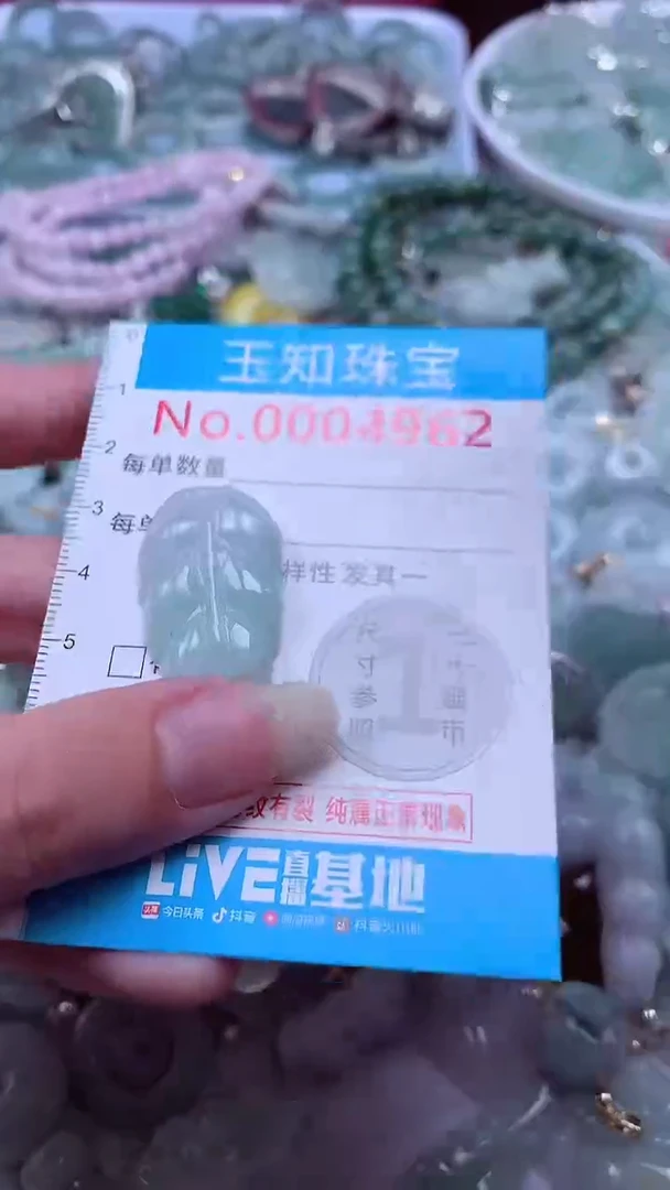翡翠未镶嵌吊坠(不含链)4962