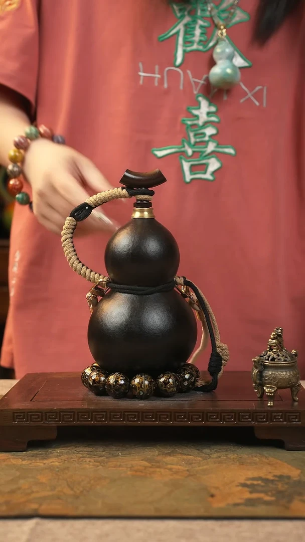 112大漆酒葫芦一物一拍