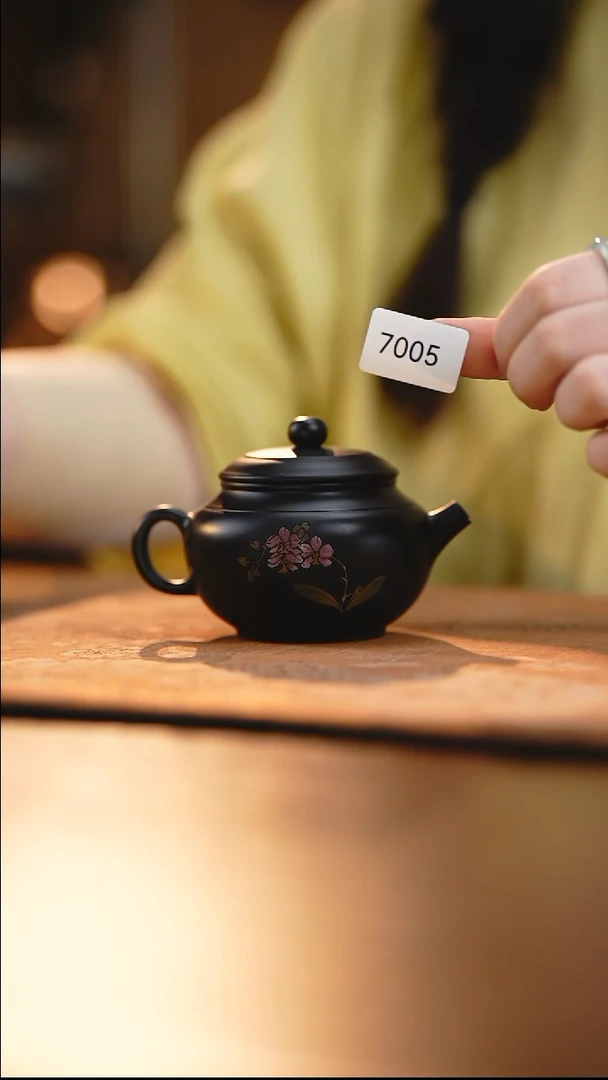 雲梦茶器紫陶茶壶7005