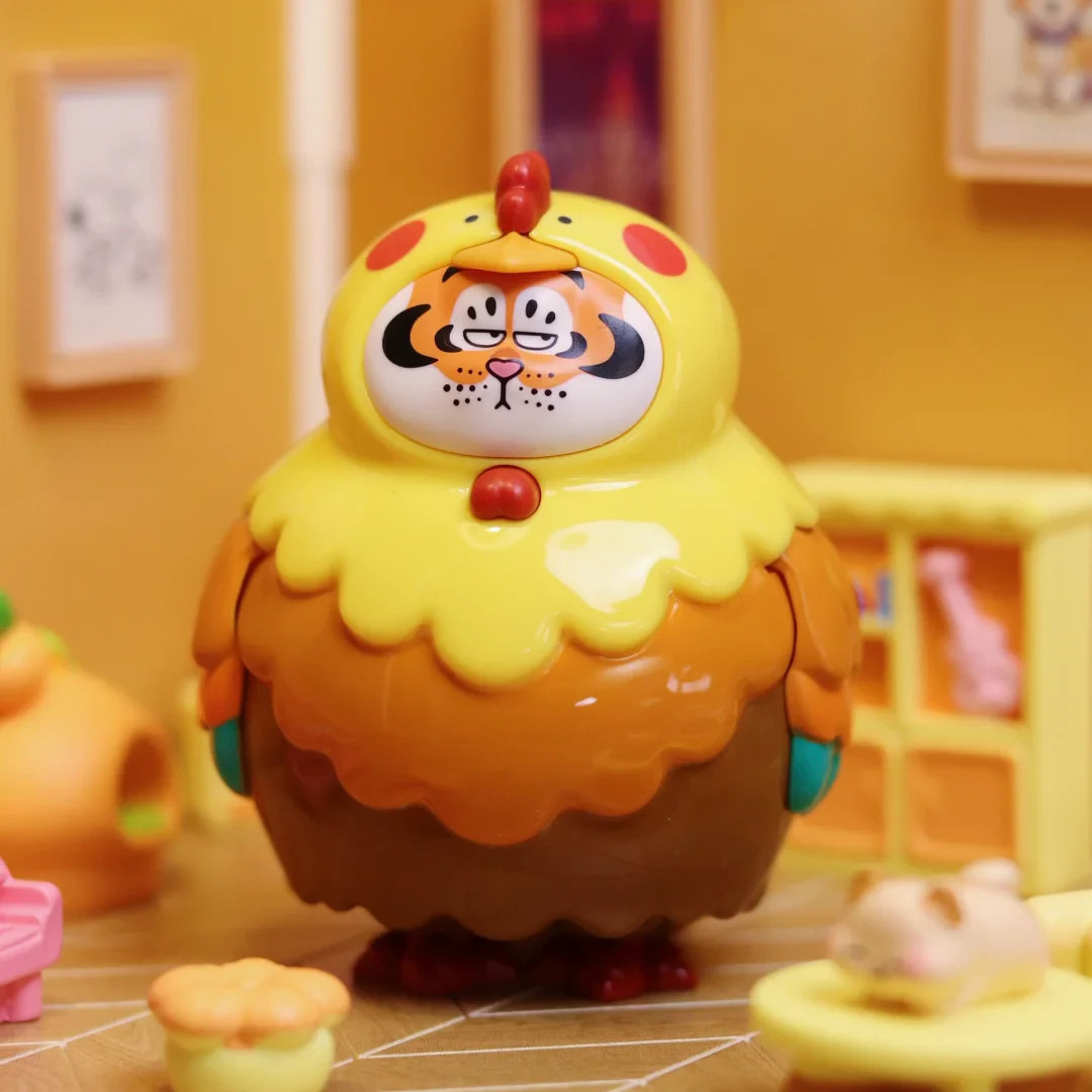 【开盒不退不H】我不是胖虎万物皆可胖虎发条系列盲盒潮玩手办公仔