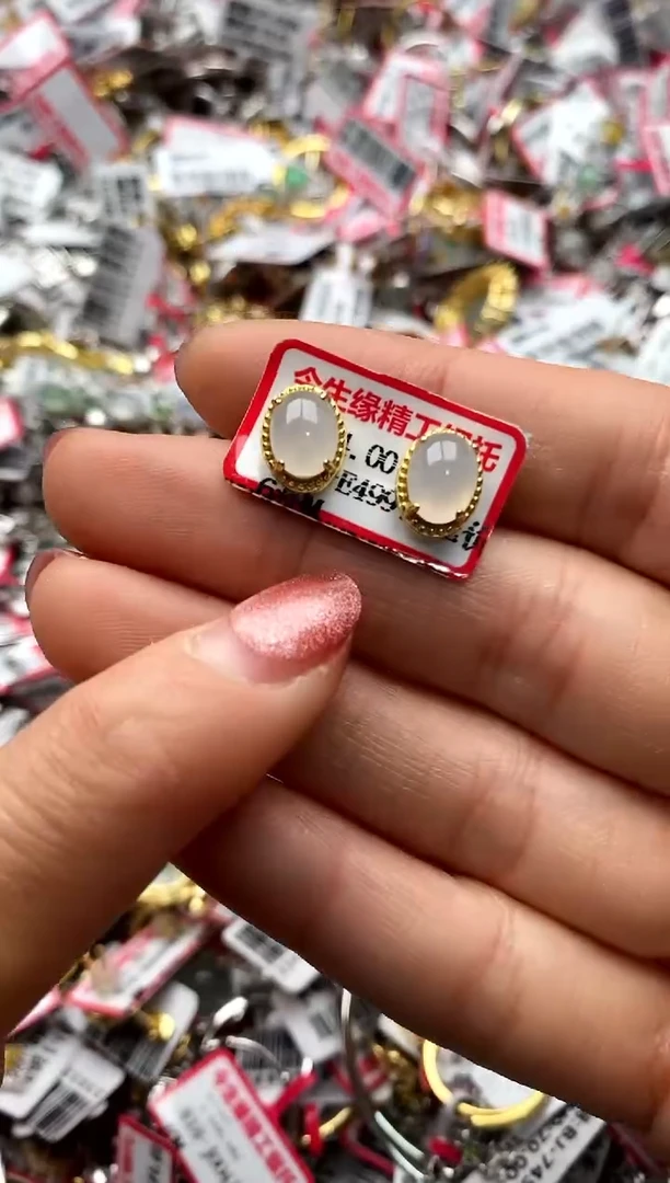 【闪购商品】翡翠戒指银S925镶嵌22222222     7