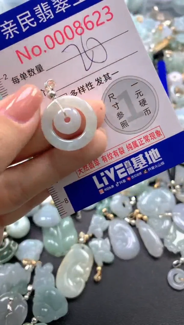 颈饰未镶嵌翡翠8623
