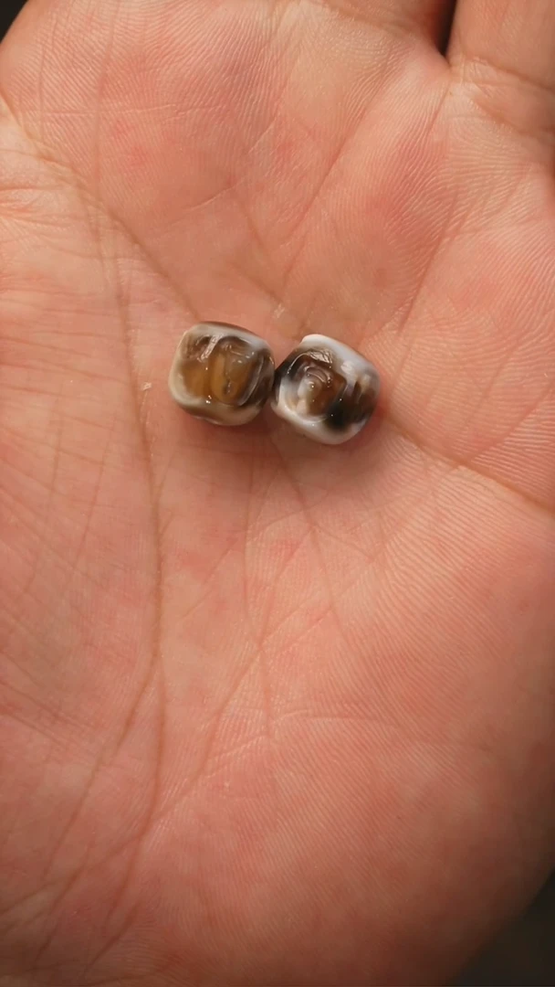 未镶嵌珠改珠珠玛瑙/玉髓S20珠改珠珠