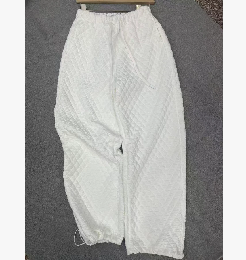 定制压格加棉直筒紧腿两用裤（90斤穿到165斤）