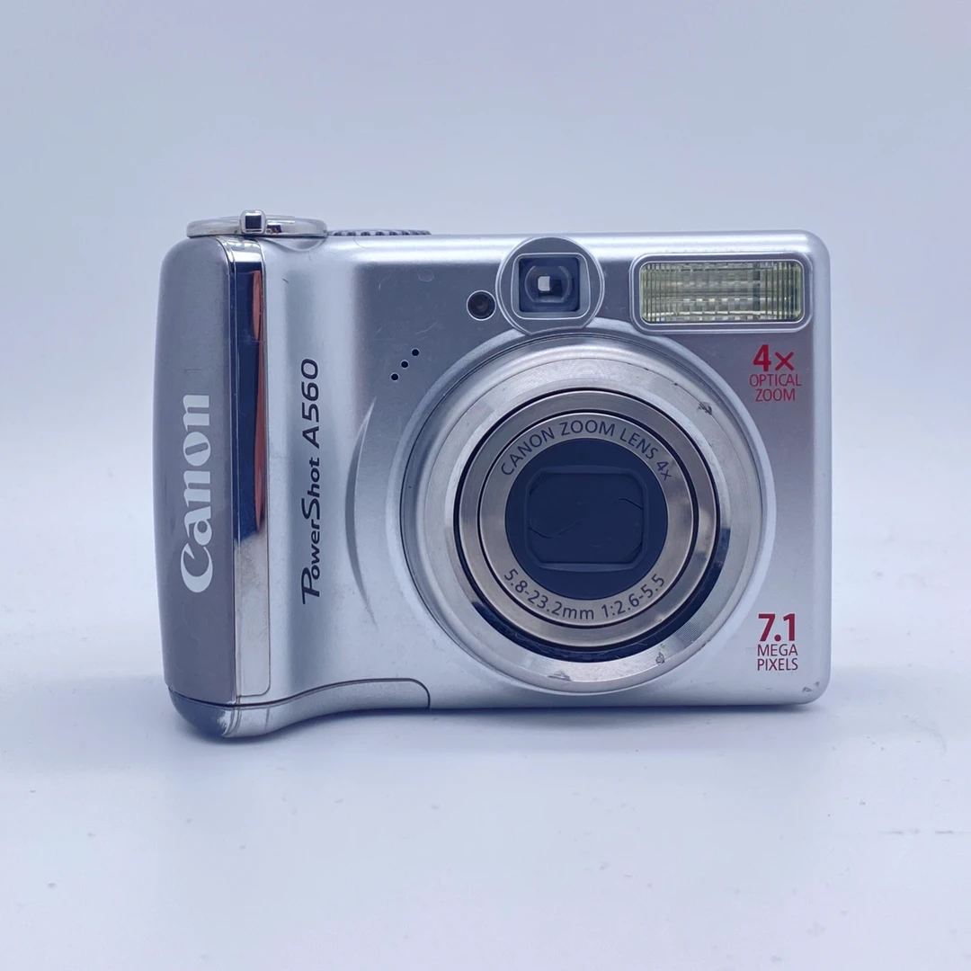 95新 Canon/佳能 a560银色数码相机面包机学生便携式卡片机