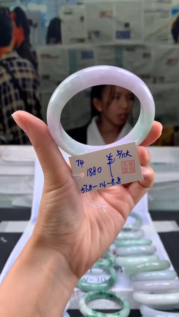 未镶嵌手镯翡翠半****凉翡翠手镯 下单联系小耳机#74