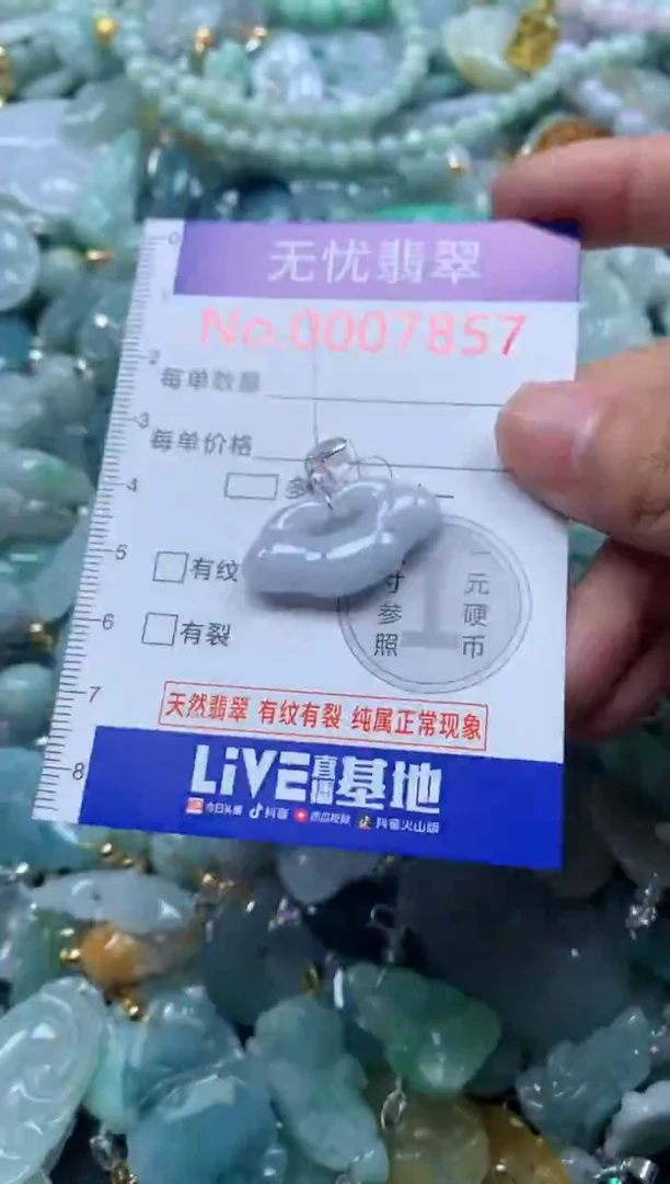 颈饰未镶嵌翡翠7857