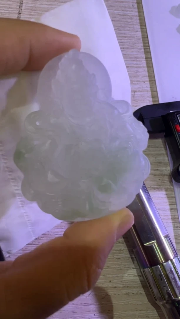 未镶嵌定制翡翠黄财神