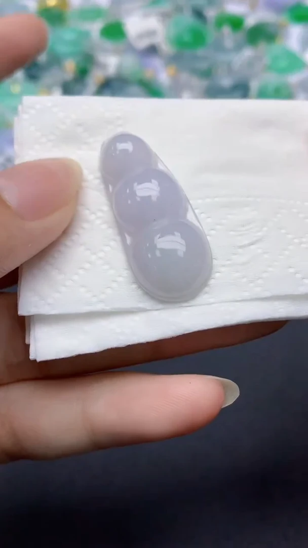 翡翠未镶嵌颈饰天然缅甸a货翡翠