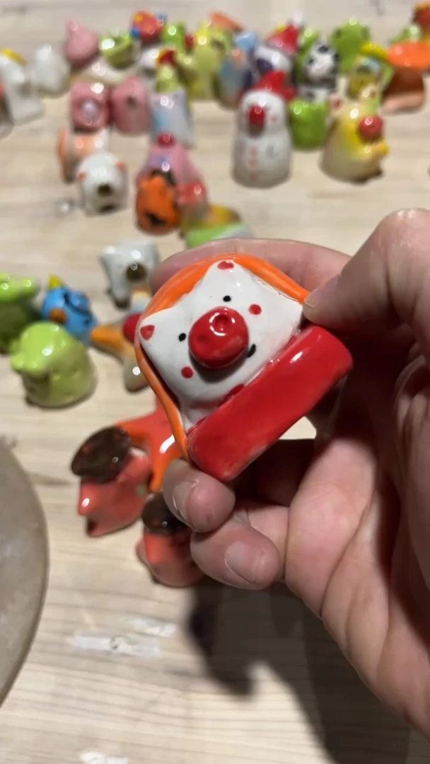 【闪购商品】摆件272纯手工微瑕陶瓷