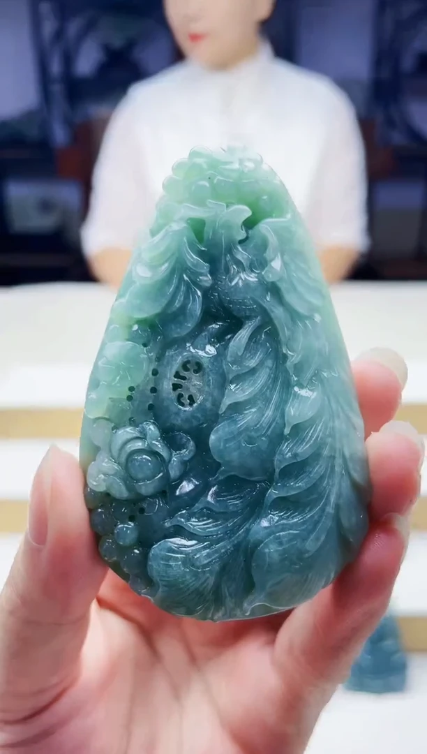 未镶嵌定制翡翠毛货09190089