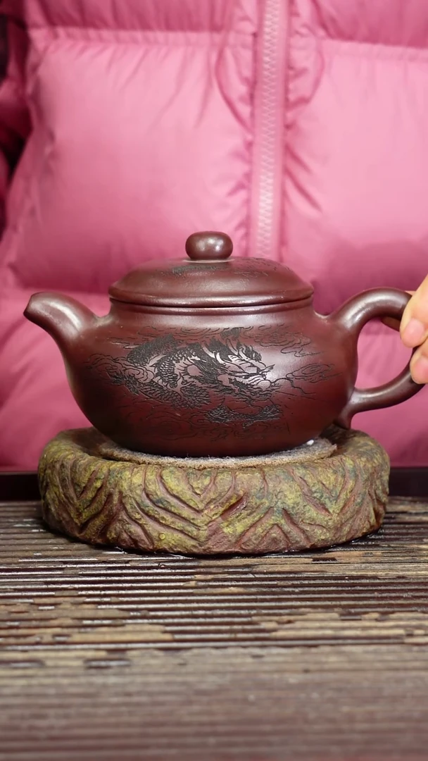 宜兴原矿紫砂壶茶壶420C