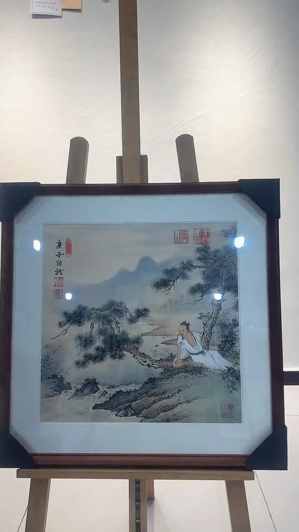 【闪购商品】国画伯龙手绘国画