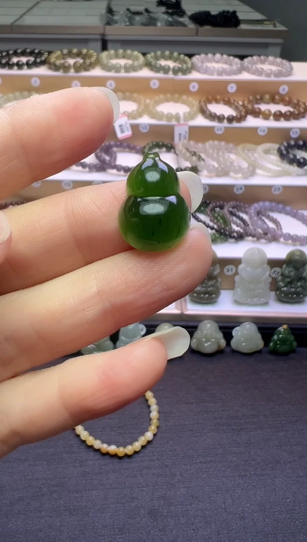 颈饰未镶嵌和田玉100号链接有包容