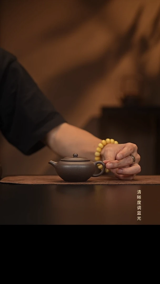 允禾斋  紫砂壶  天青 钵盂