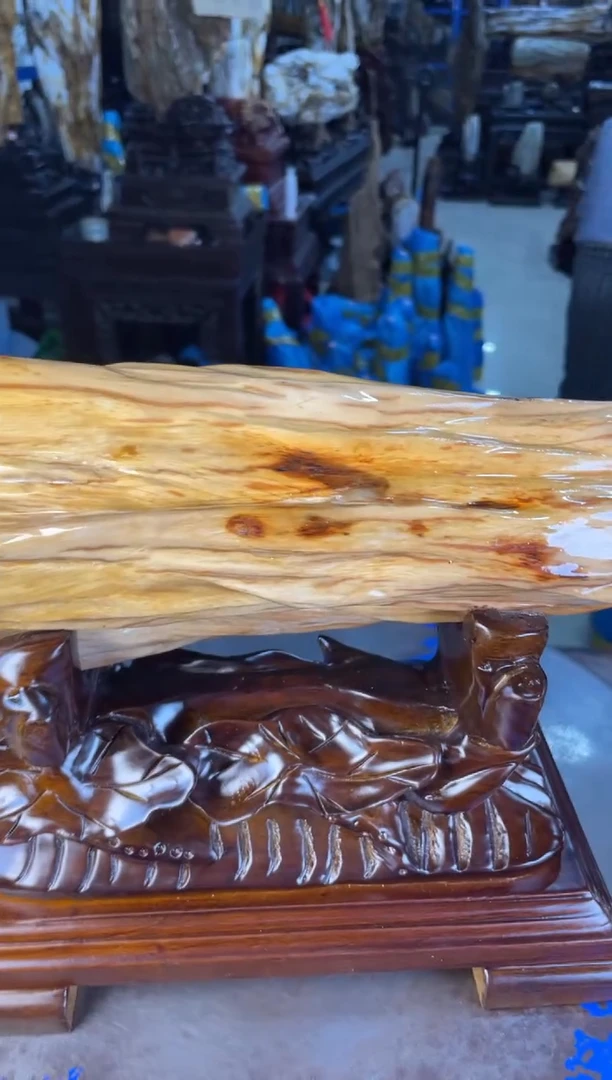 未镶嵌摆件硅化玉28