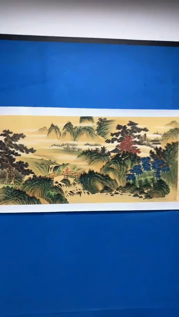 【闪购商品】国画张巨富  富水长流