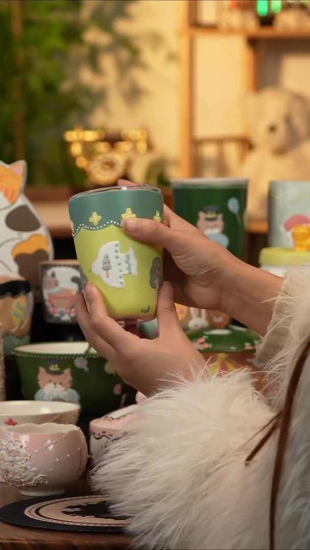 瓷片瓷A179景德镇原创手工陶瓷