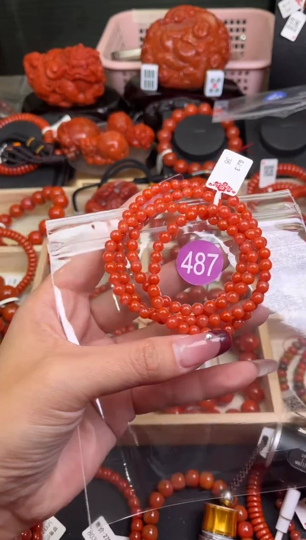 【闪购商品】南红玛瑙珠宝奇石未镶嵌487-5+