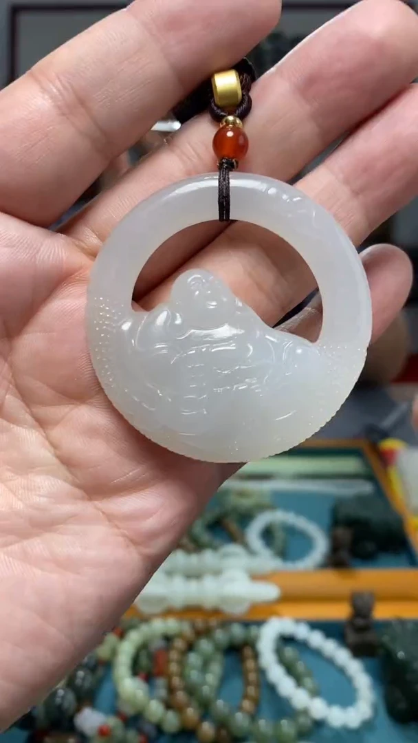 颈饰未镶嵌和田玉82