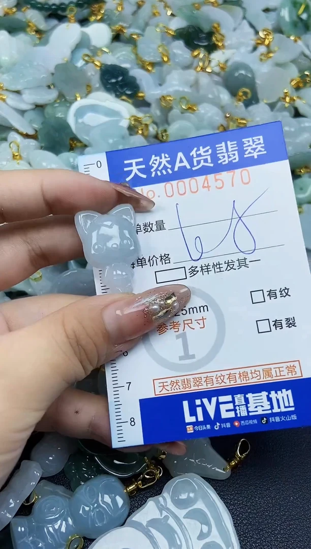 翡翠未镶嵌颈饰天然A货翡翠