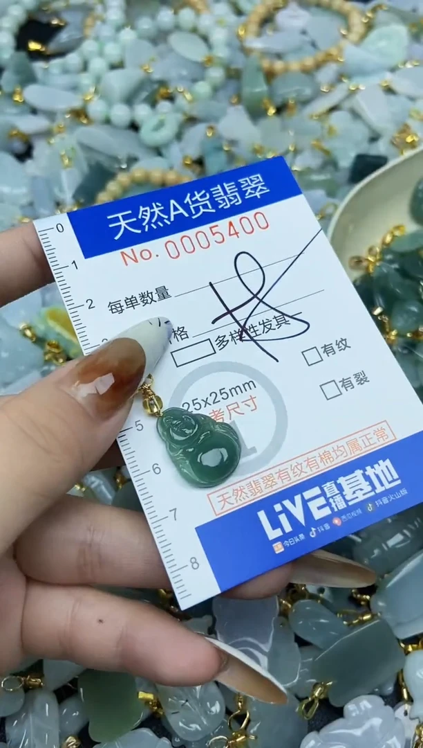 【闪购商品】翡翠颈饰未镶嵌天然A货翡翠