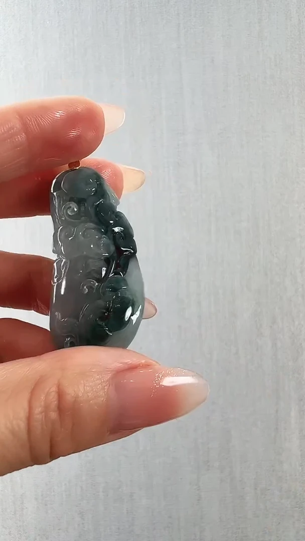 颈饰未镶嵌翡翠如意